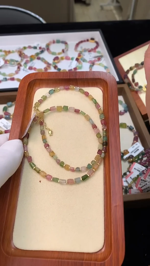 未镶嵌手链碧玺独家设计款 多样性发1