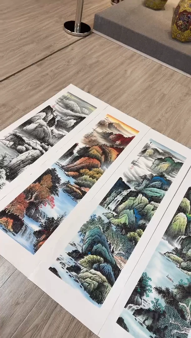 国画86赵隆轩美术馆李庆兴老师作品