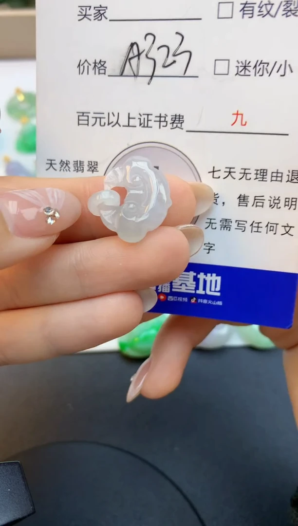 颈饰未镶嵌翡翠天然缅甸a货翡翠百元以上9元证书费自理