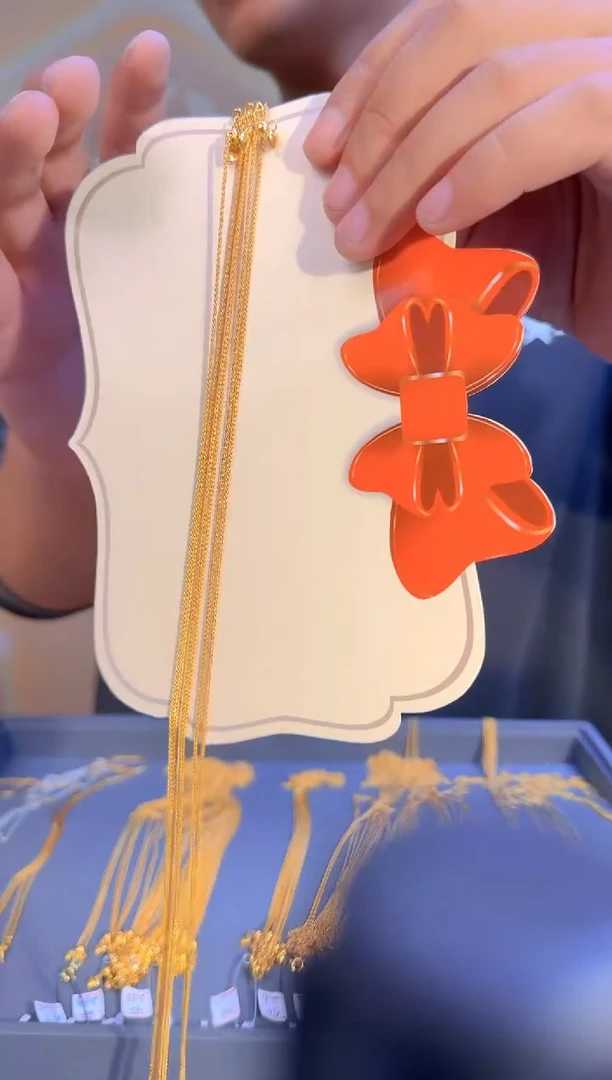 爱心抽拉调节肖邦链60cm 2.66g(多样性发货)