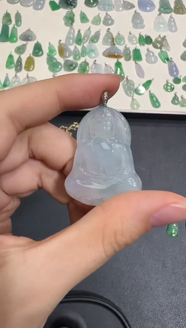 颈饰18K金镶嵌翡翠X1215-1501-191