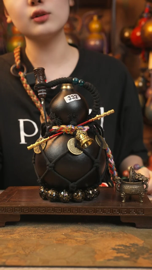 332大漆一物一拍记葫堂出品【不带手串】
