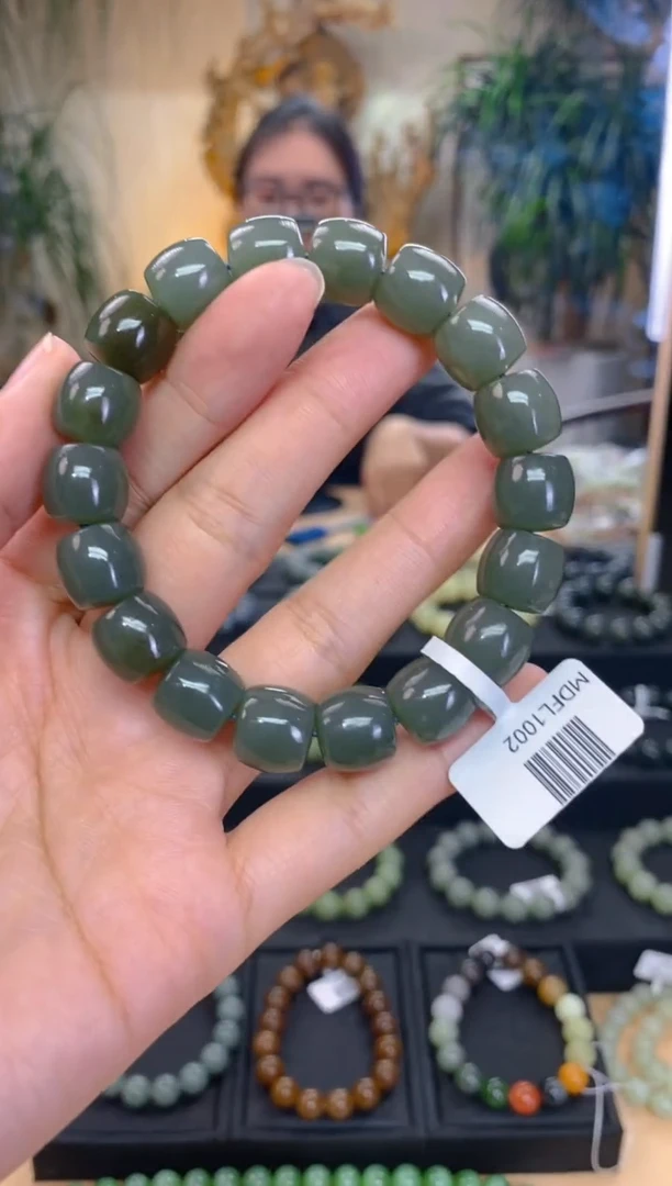 未镶嵌手串和田玉卡12