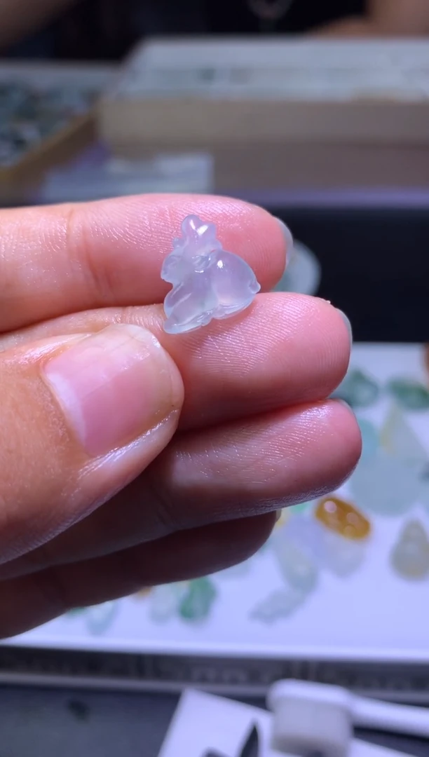 定制翡翠未镶嵌毛货