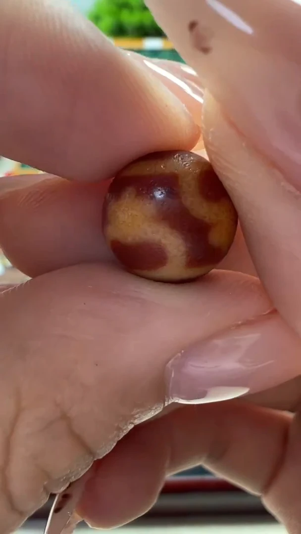 玛瑙/玉髓（覆膜）颈饰未镶嵌17.（微瑕）