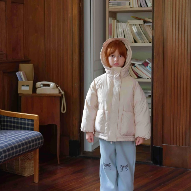 369高端专享冬季连帽羽绒服粉色（林）