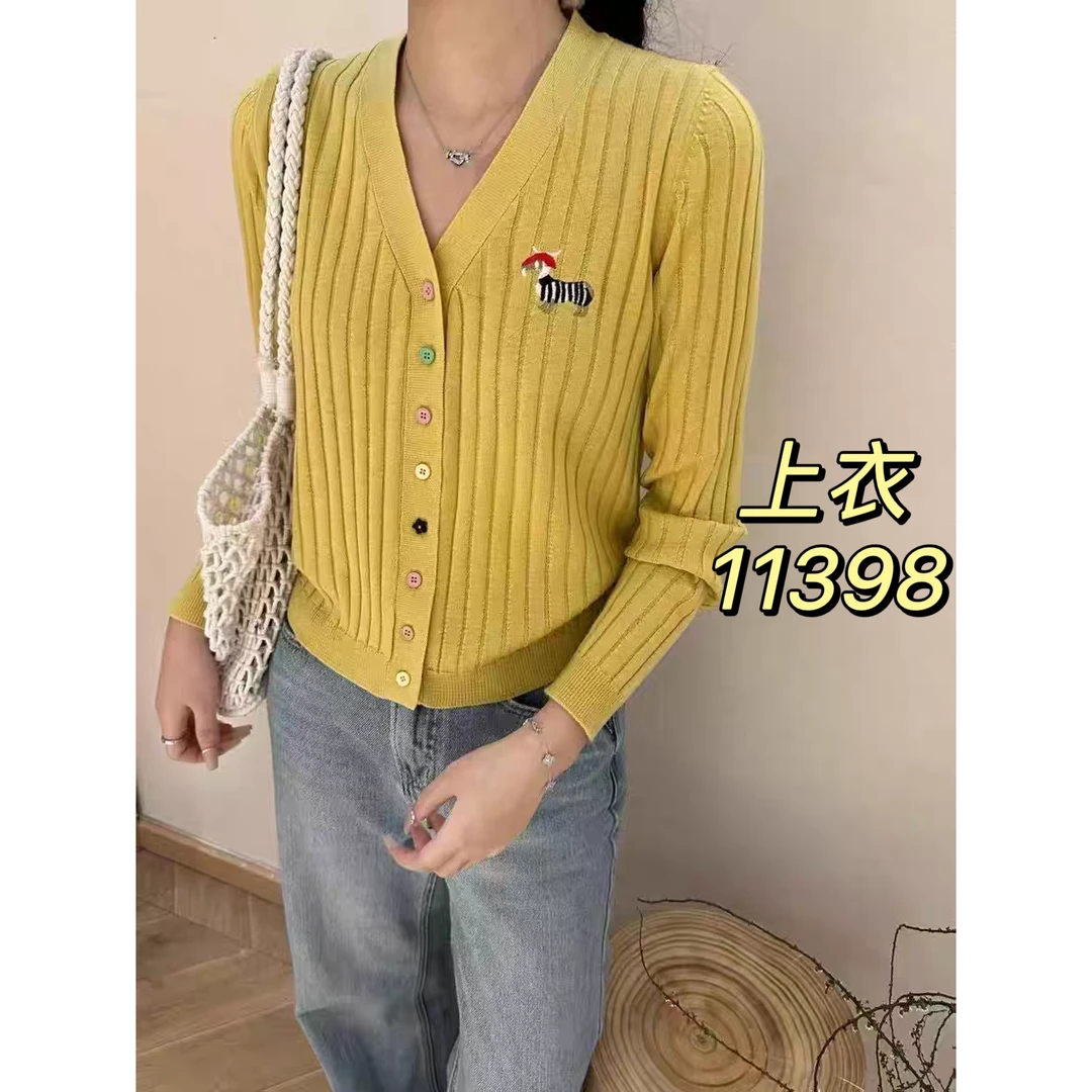 11398（部分无水洗唛，介意慎拍） SANFAN新款针织衫