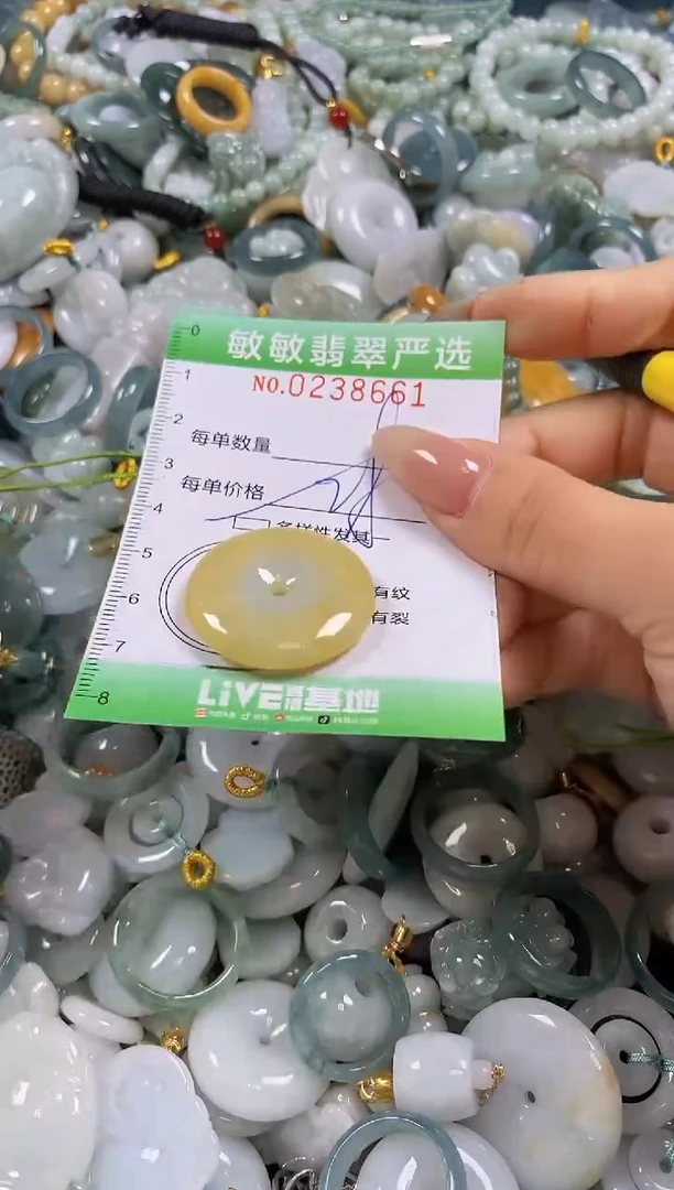 翡翠未镶嵌颈饰闪购0238661