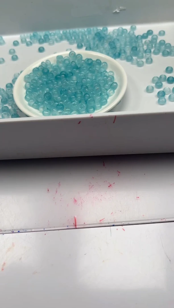 玛瑙/玉髓颈饰未镶嵌w2460海蓝宝甜甜圈8mm*10颗