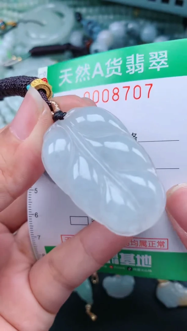 翡翠未镶嵌颈饰.0008707