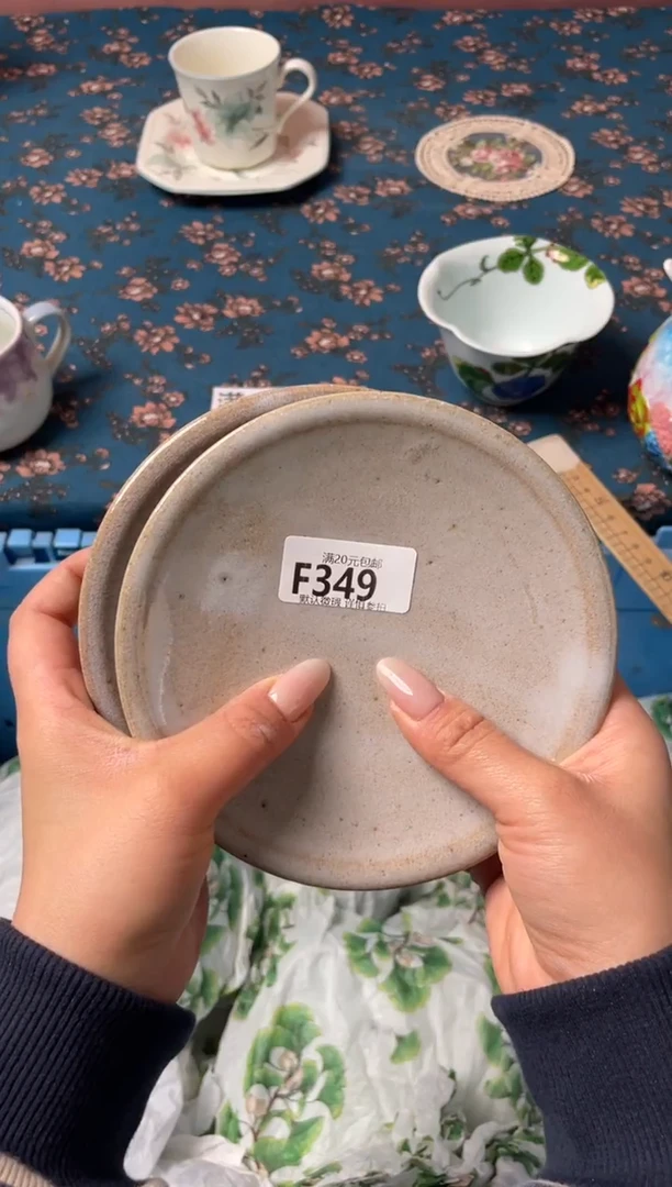 瓷片白*➿瓷器瓷器F349