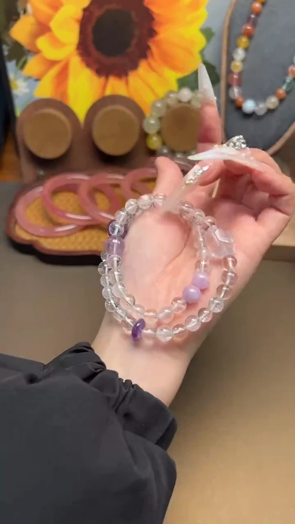 未镶嵌手链水晶1