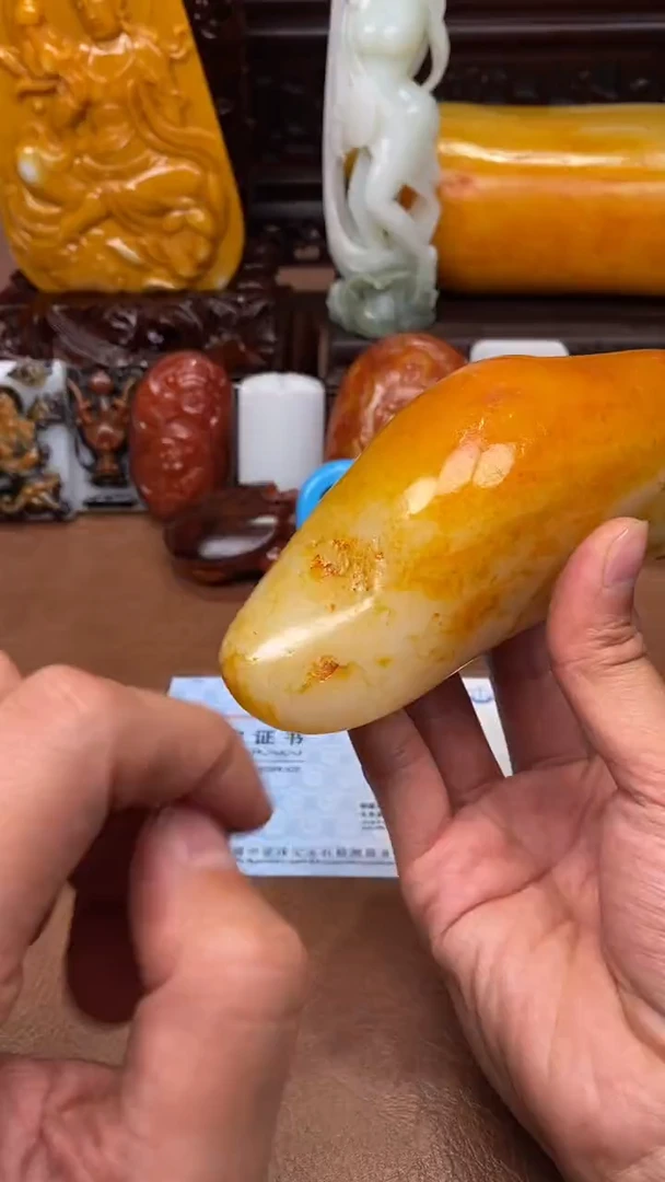 未镶嵌和田玉摆件阿****…和田玉