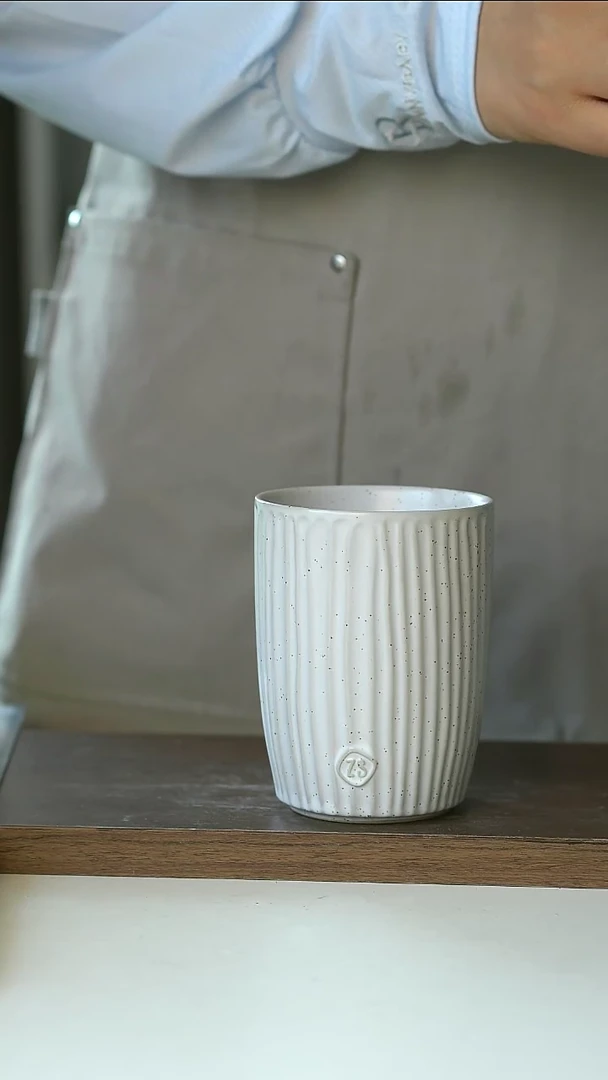 陶瓷微瑕出荷zs巴洛克手握杯300@4-2@