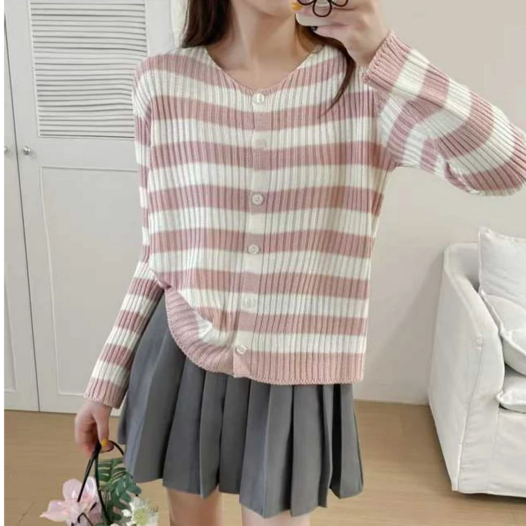 女士百搭针织衫5507-A116