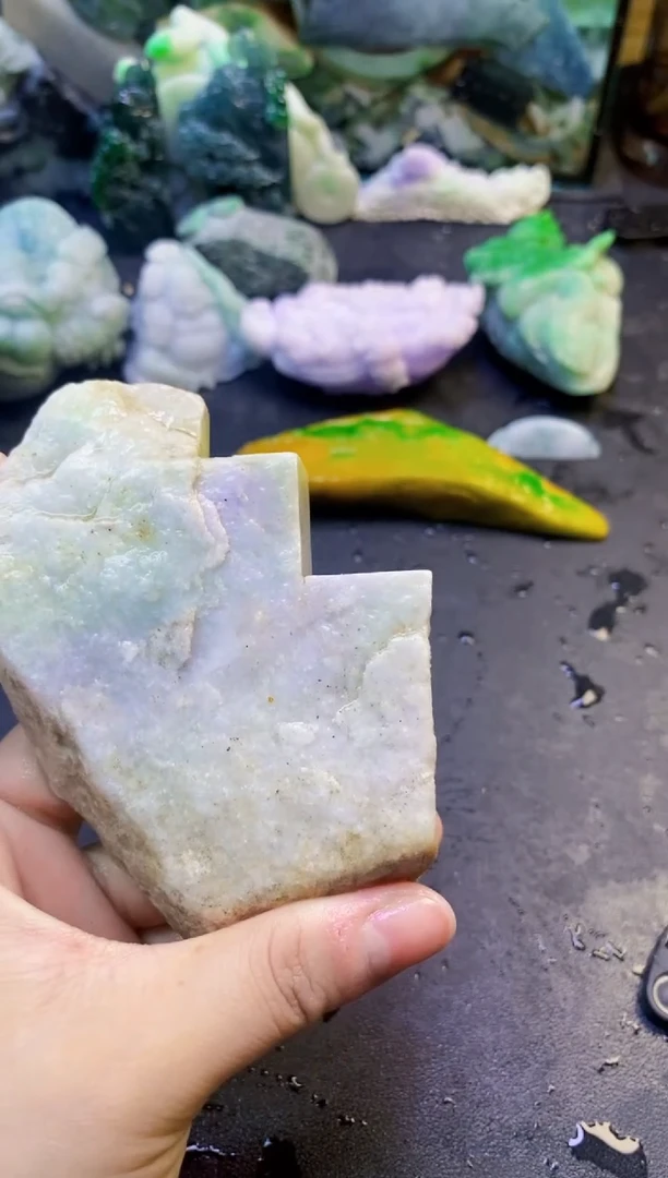 翡翠挂件未镶嵌天然翡翠026