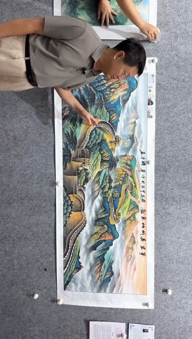 国画张传亭老师的作品3