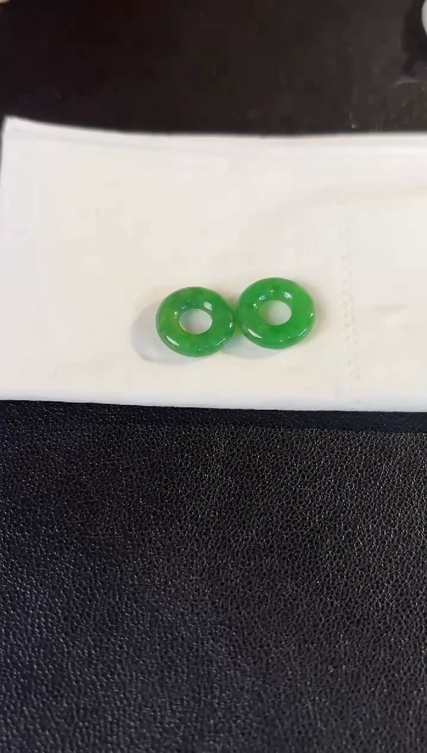 【闪购商品】翡翠耳饰未镶嵌 含小耳包/多样性发货/一对