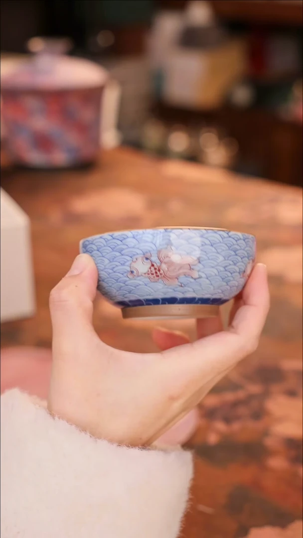 【闪购商品】陶瓷茶具（无礼盒无茶盘）@@A10845