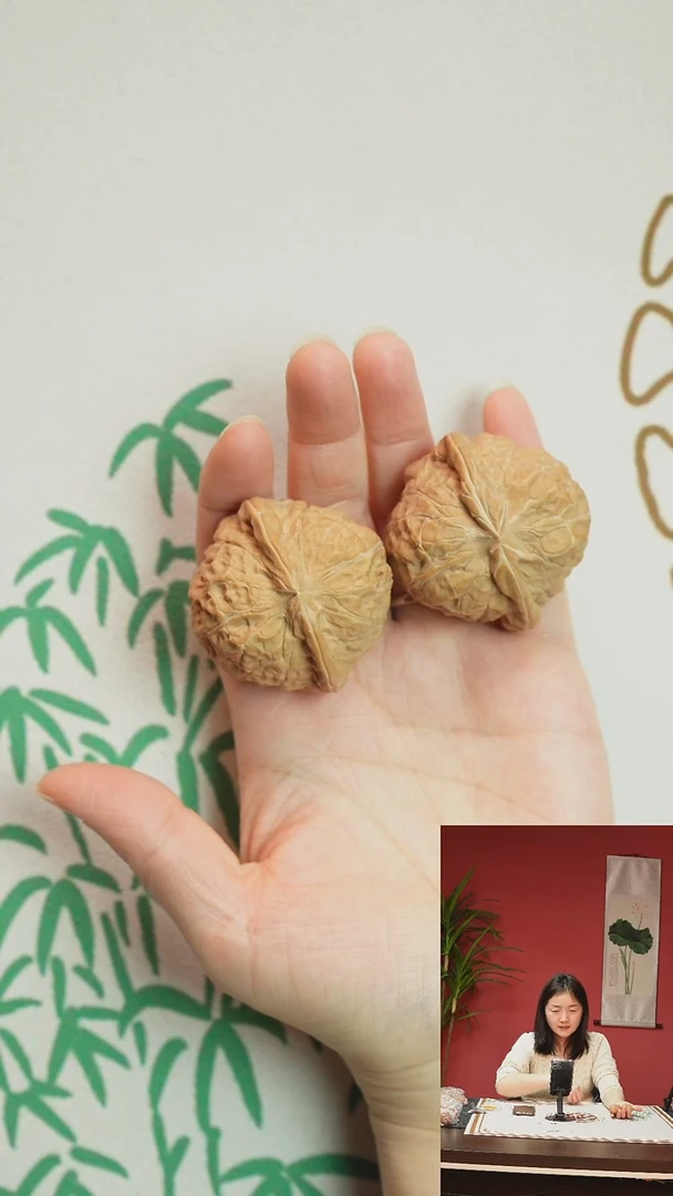 【闪购商品】文玩核桃把件43南瓜墩