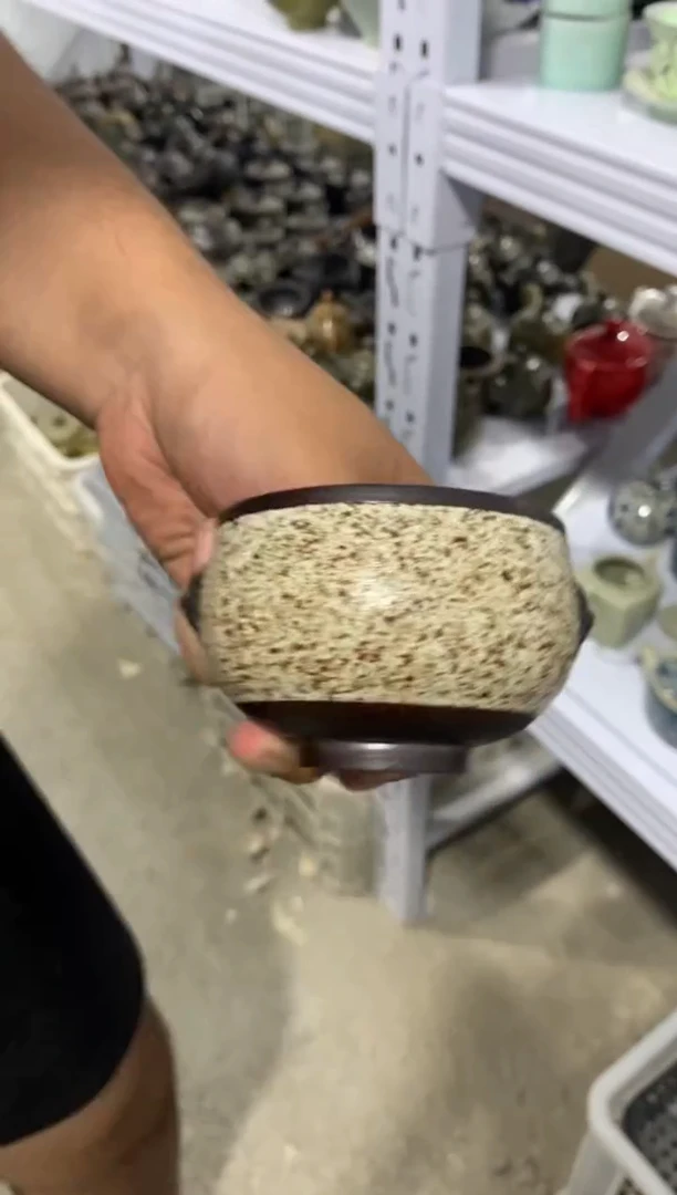 【新粉福利】汝窑茶壶盖碗茶杯主人杯微矿点
