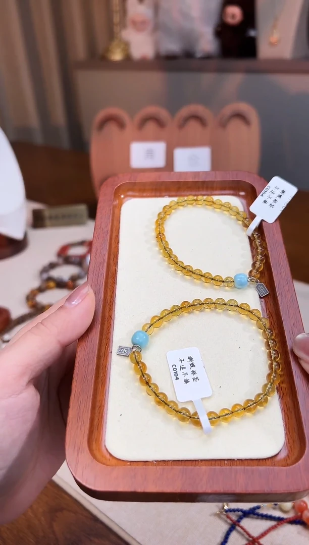 手链琥珀未镶嵌肉*?多样性发一