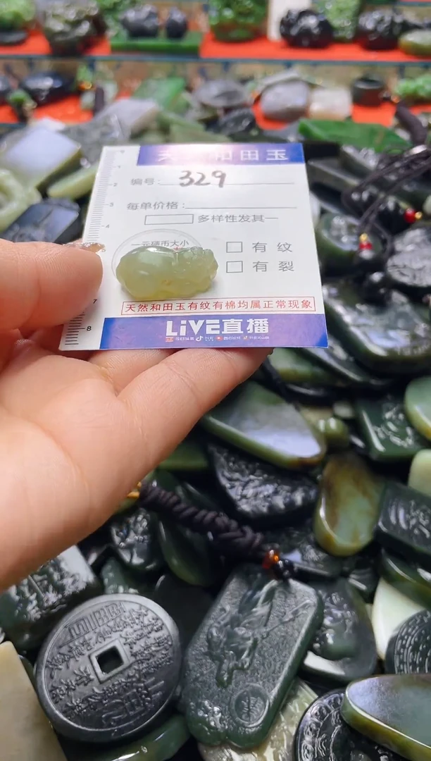 颈饰未镶嵌和田玉329