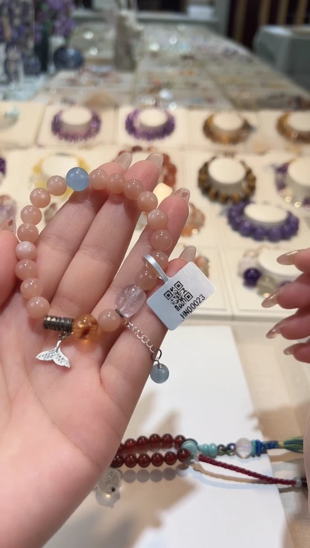 未镶嵌手链长石手串