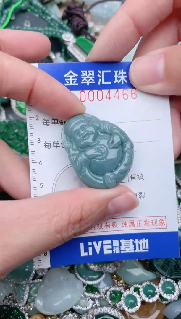 【闪购商品】翡翠颈饰未镶嵌4466....1