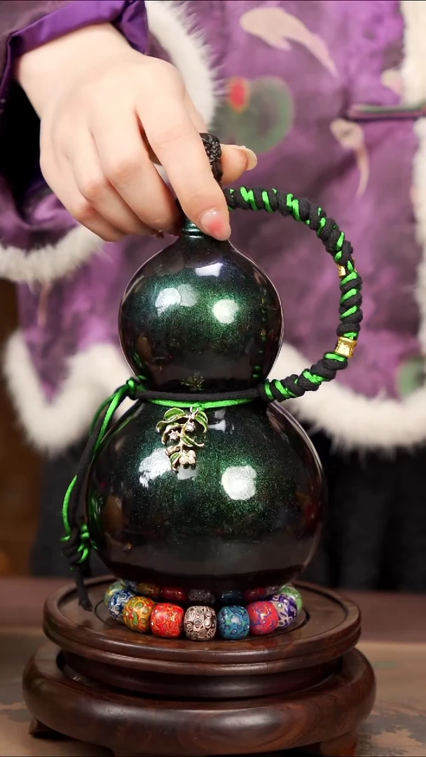 【闪购商品】231易林高端工艺大漆酒葫芦--258