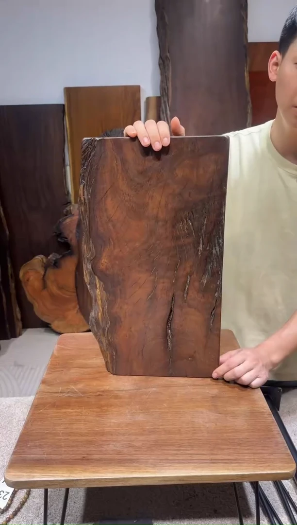 风车木（黑檀木）尺寸51*30*3编号225