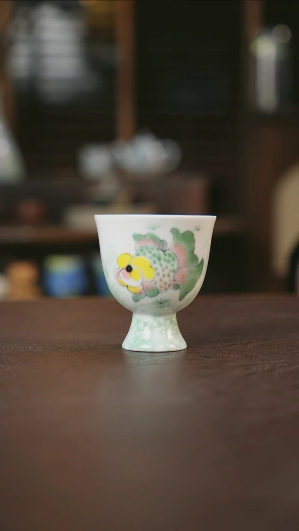 【闪购商品】杯景德镇陶瓷杯碗柴烧