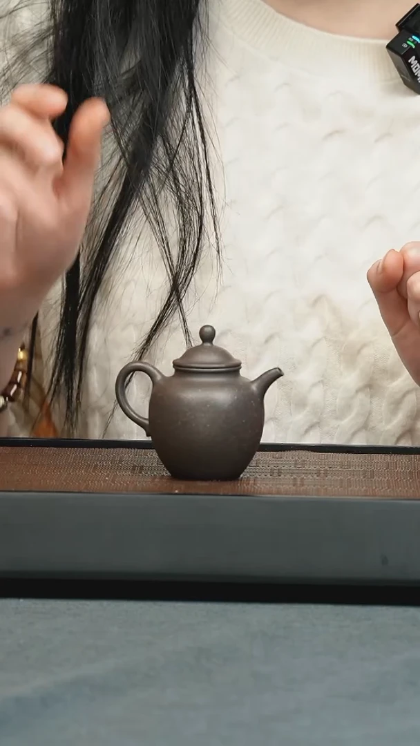 【闪购商品】紫砂茶壶五堂  草阁莲子-手工炼泥
