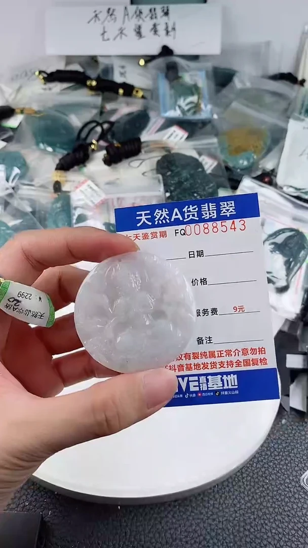 翡翠未镶嵌颈饰