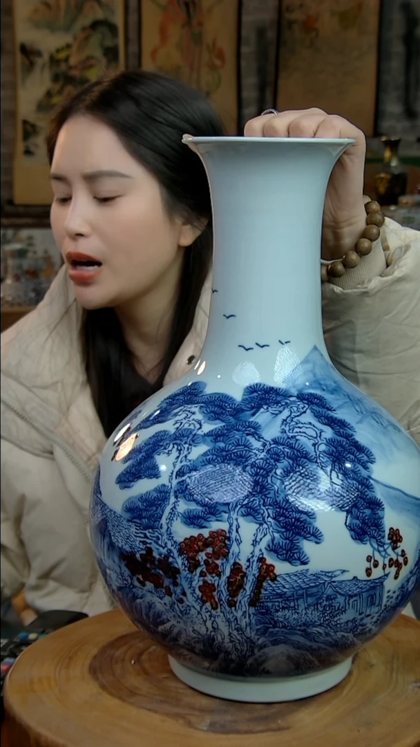 摆件陶景德镇陶瓷摆件108