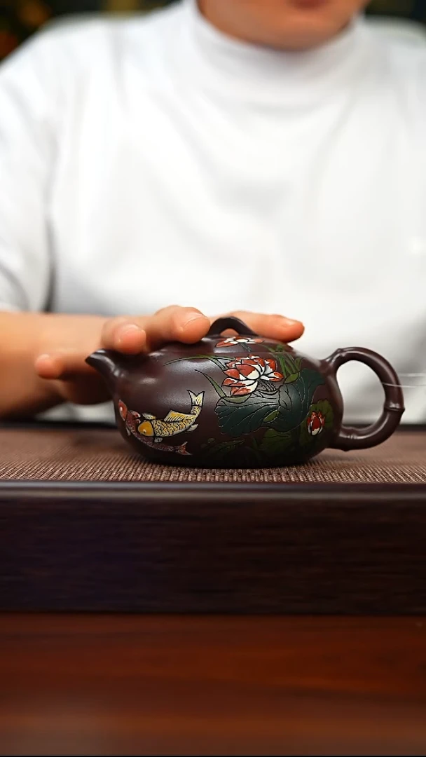 茶壶紫砂原矿紫砂手工茶壶