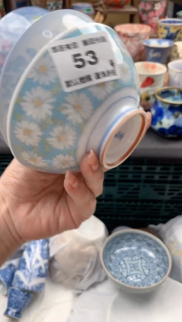 瓷片小*贝53 号九姑娘工艺品瓷器