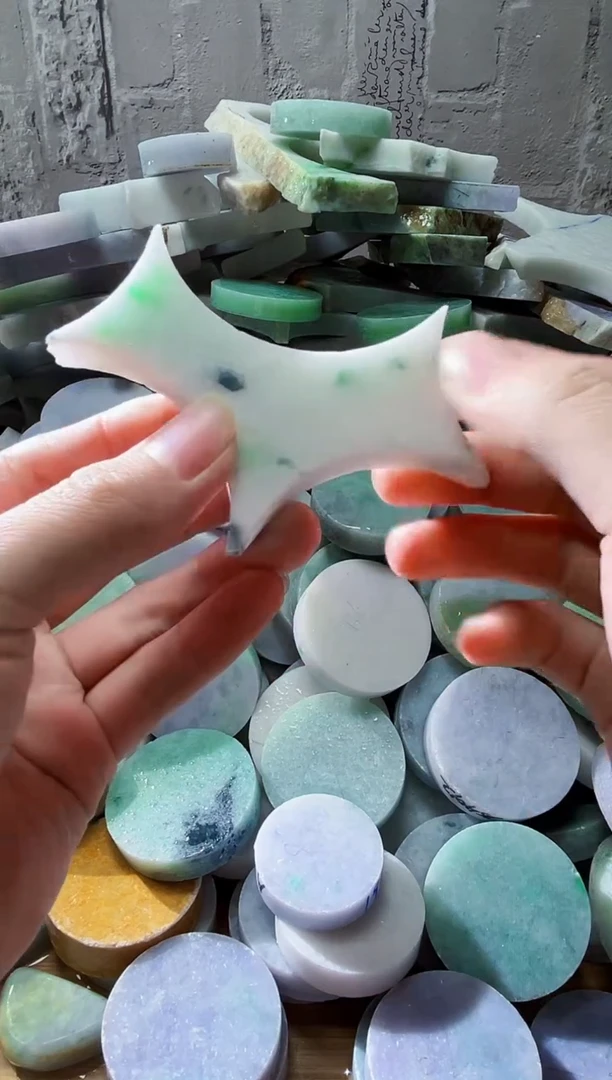 裸石翡翠天然翡翠A货石 南 509