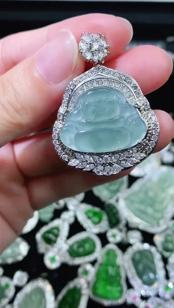 【闪购商品】翡翠颈饰未镶嵌精美翡翠-多样性只发一件Y148