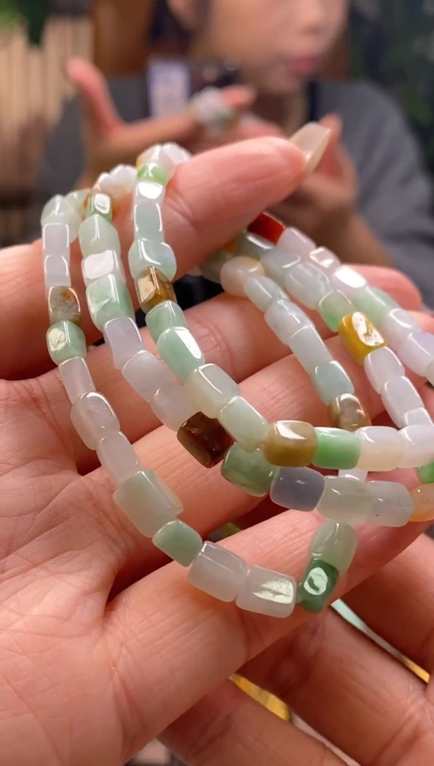 颈饰未镶嵌翡翠净货多样性发其一10660