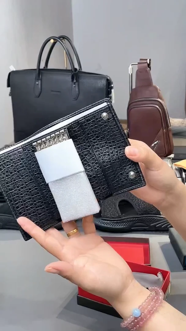 牛皮（革）韩爵绅士包包皮具834
