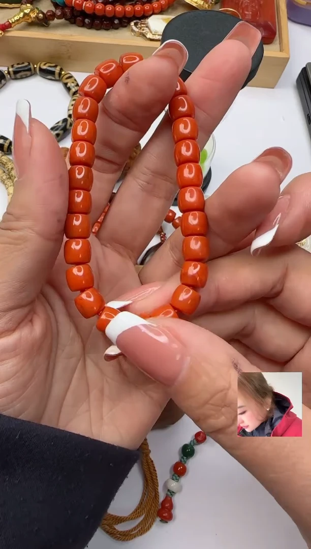 【闪购商品】南红玛瑙手串未镶嵌南红玛瑙手串