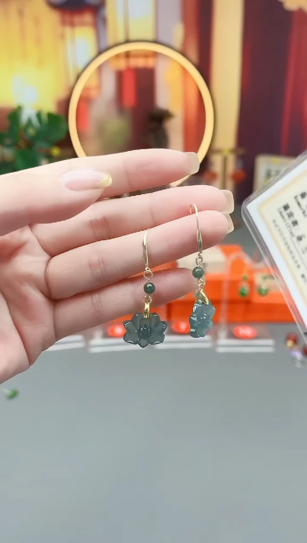 未镶嵌翡翠耳饰X99