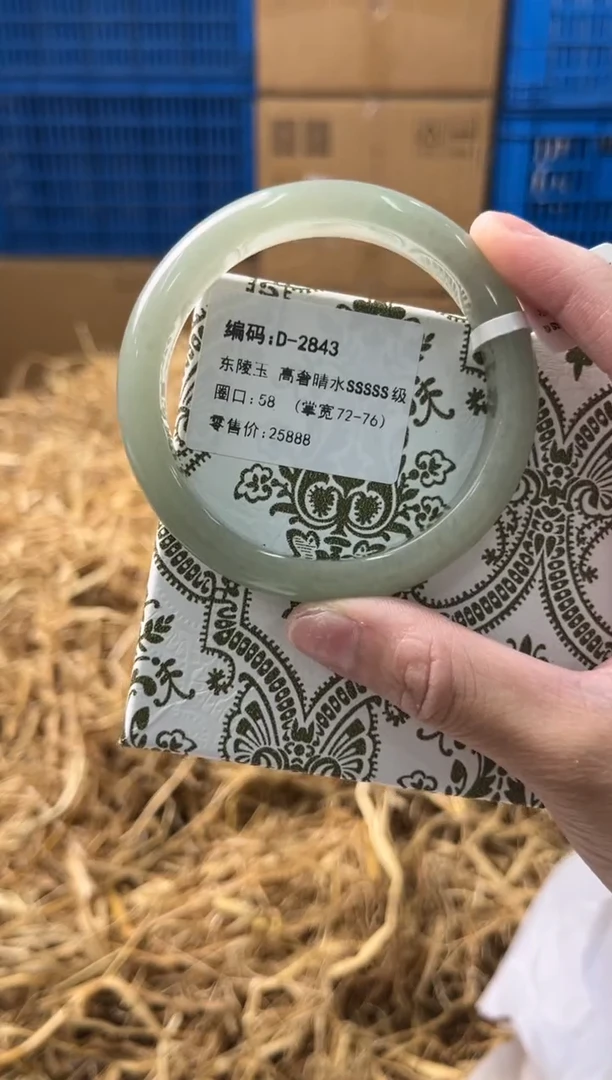 未镶嵌手镯石英质玉D-2843