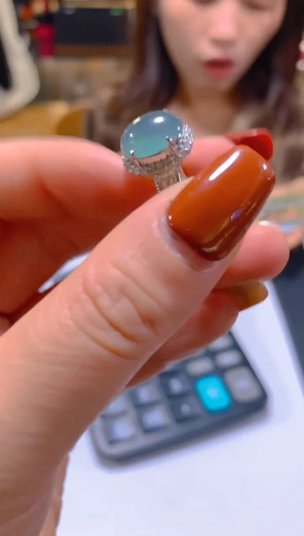 未镶嵌戒指翡翠多样性发一