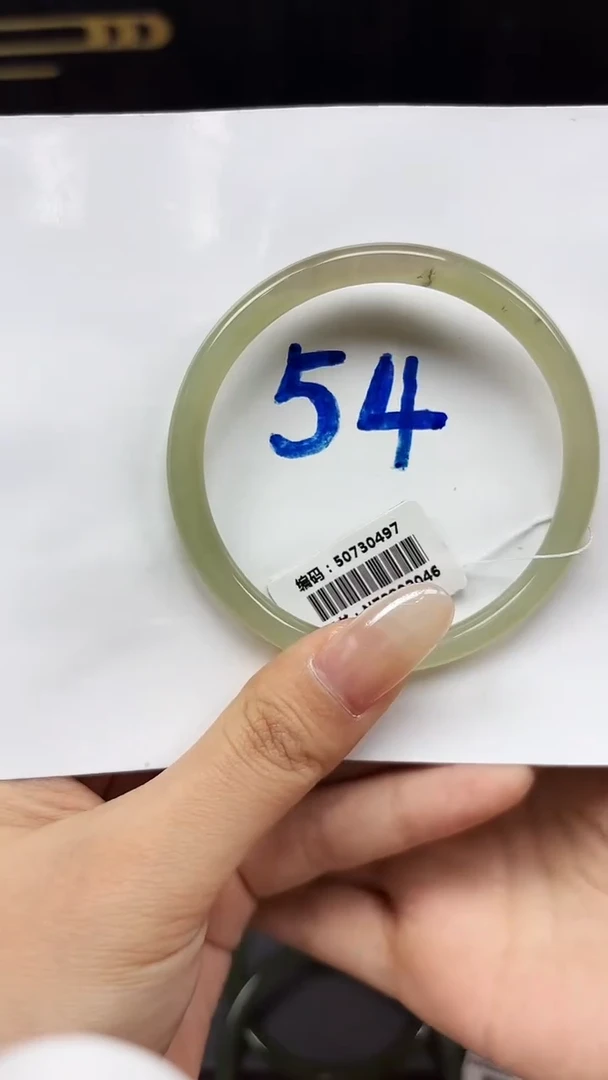 未镶嵌手镯和田玉0497