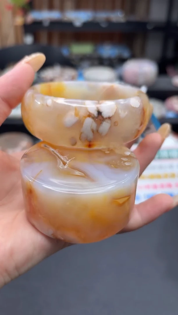 未镶嵌手镯石英质玉C291(59圈赠送镯心)