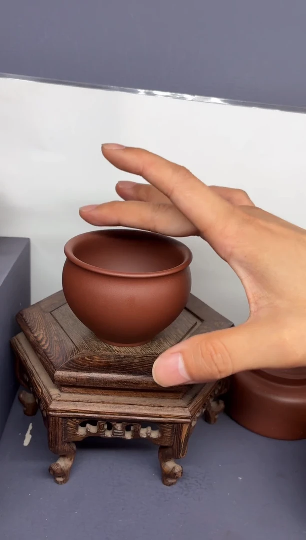 茶壶紫砂底槽清 圆融杯