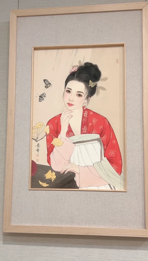 【闪购商品】绘画崔景哲-2平尺-工笔人物