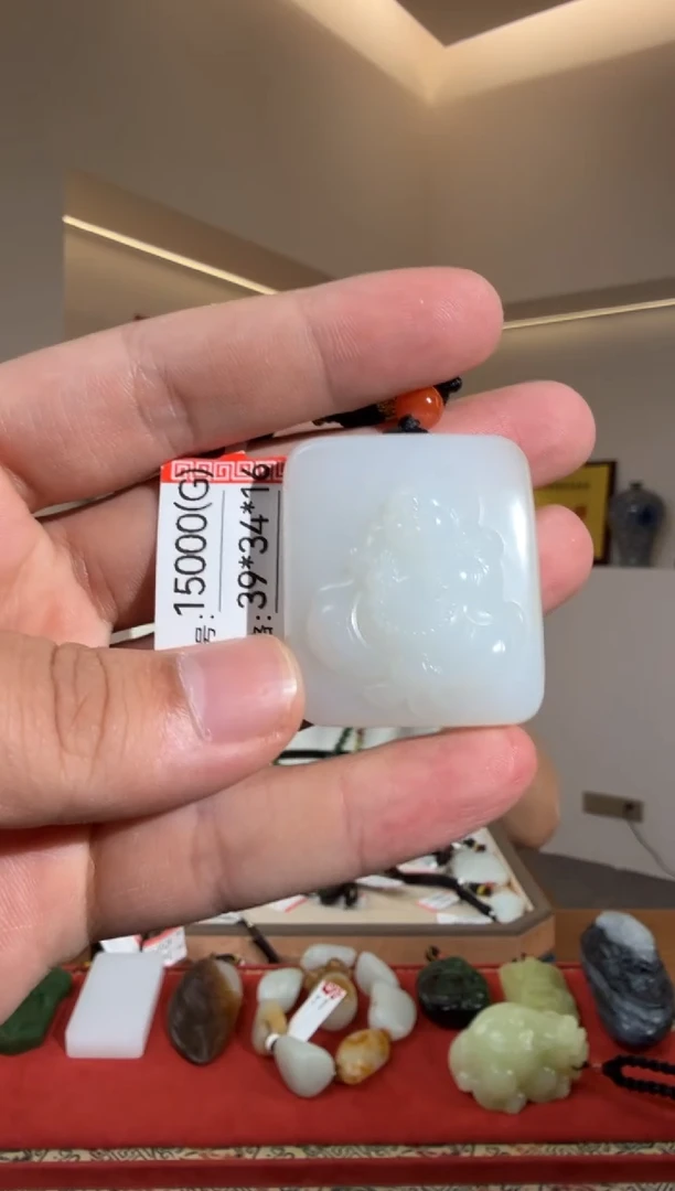 和田玉未镶嵌颈饰G